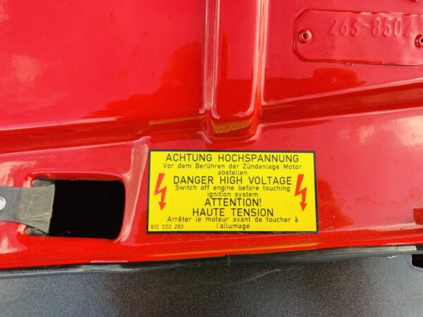 Danger High Voltage Decal - 810 000 283 / 810000283