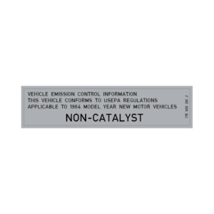 Mk1 & Mk2 Catalyst / Non-Catalyst Decals