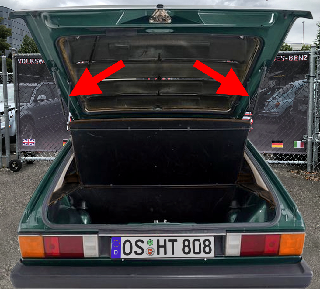 Mk1 Scirocco Partial Tray Lift Rod - Image 2