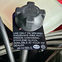 Coolant Tank Tag