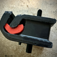 Hybrid Transmission Mount Insert - Street - Softer - Red