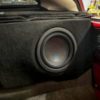 Mk2 Scirocco Subwoofer Enclosure - Fits 8"