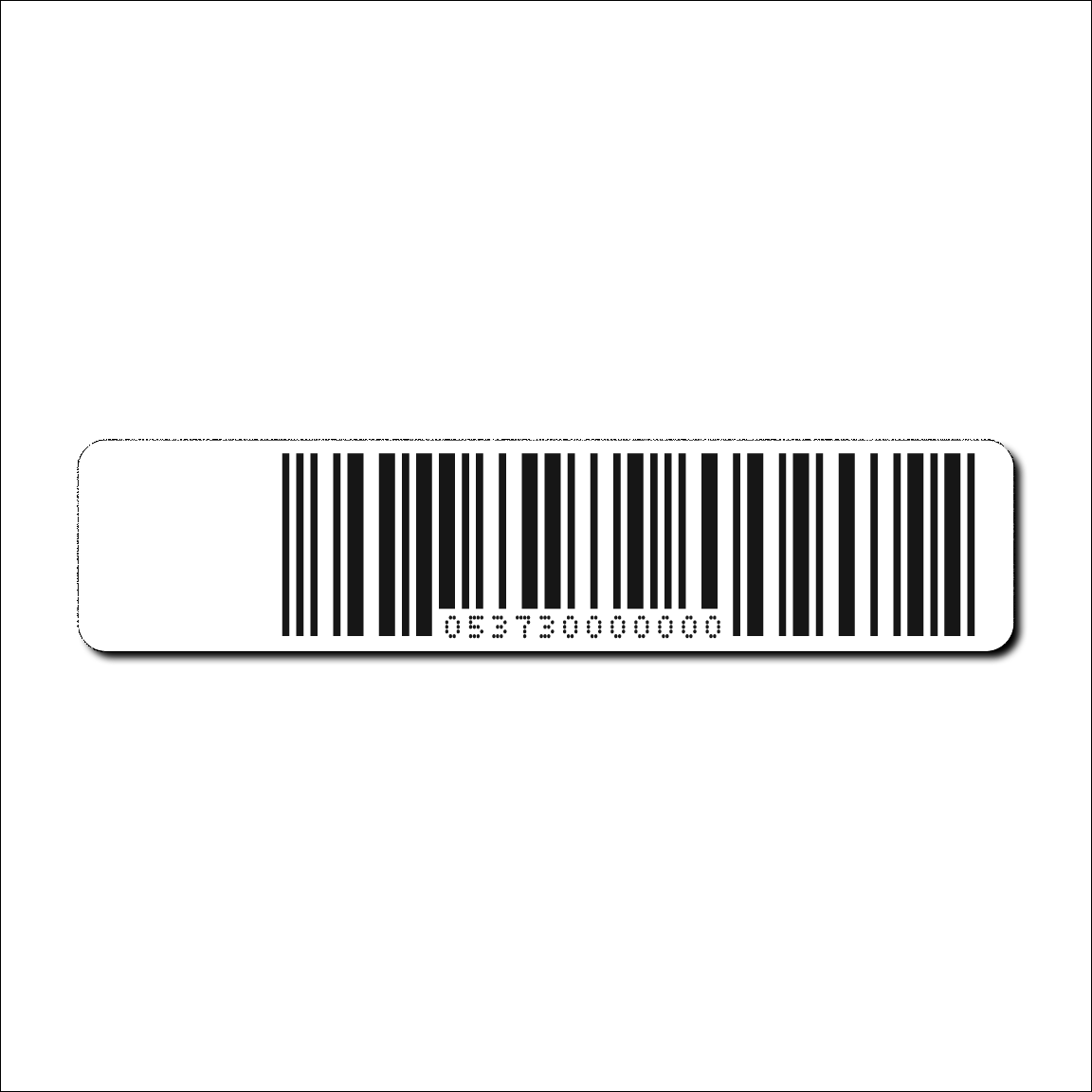 Right Door Jamb Barcode VIN Decal