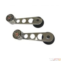 Chrome Window Crank Kit