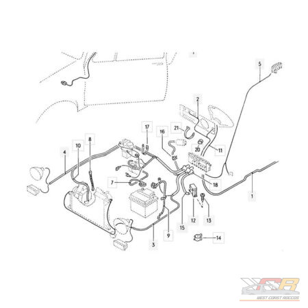 Mk1 Battery Harness - #7 & #9