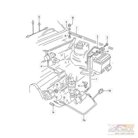 Mk2 Battery Harness - #1 & #2