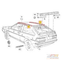 Mk2 Rain Gutter Trim