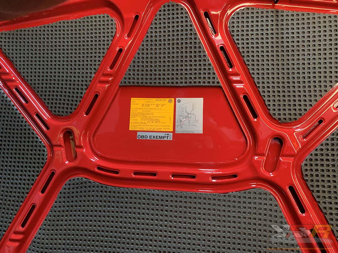Scirocco Emission Decals