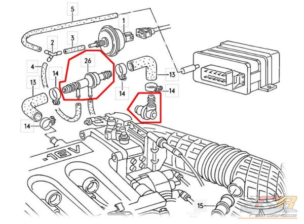 Scirocco Brake Check Valve