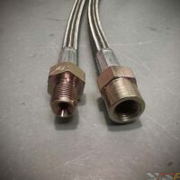 Scirocco Braided Brake Lines Stainless Steel