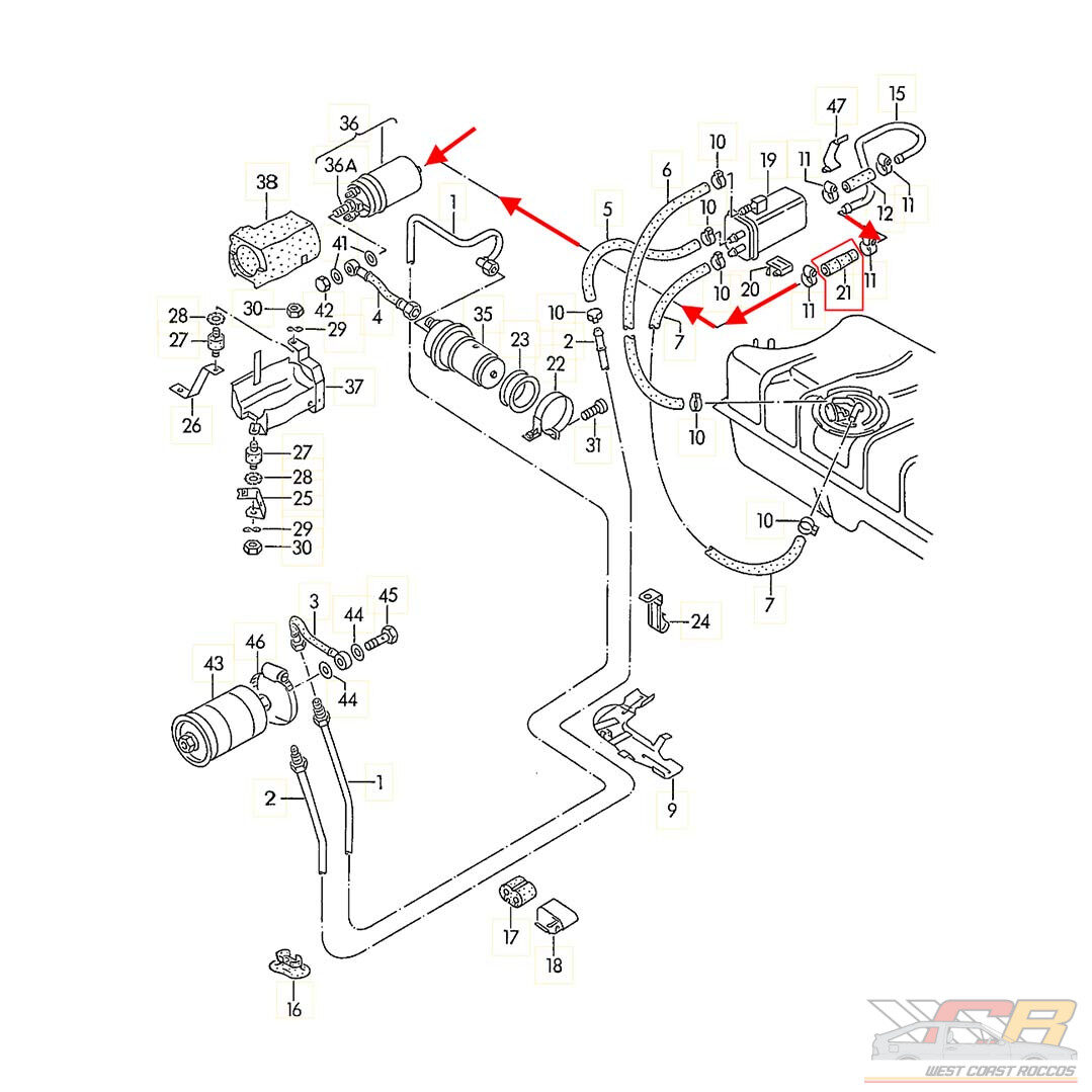Fuel Pump Reducer Hose - Intake Hose 9mm to 11mm - Image 3