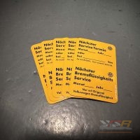 1980s VW Service Decals - German - ZCP 902 673