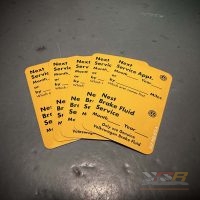 1980s VW Service Decals