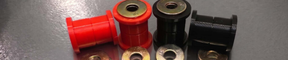 Mk1 Mk2 Black and Red Ream Beam Bushings