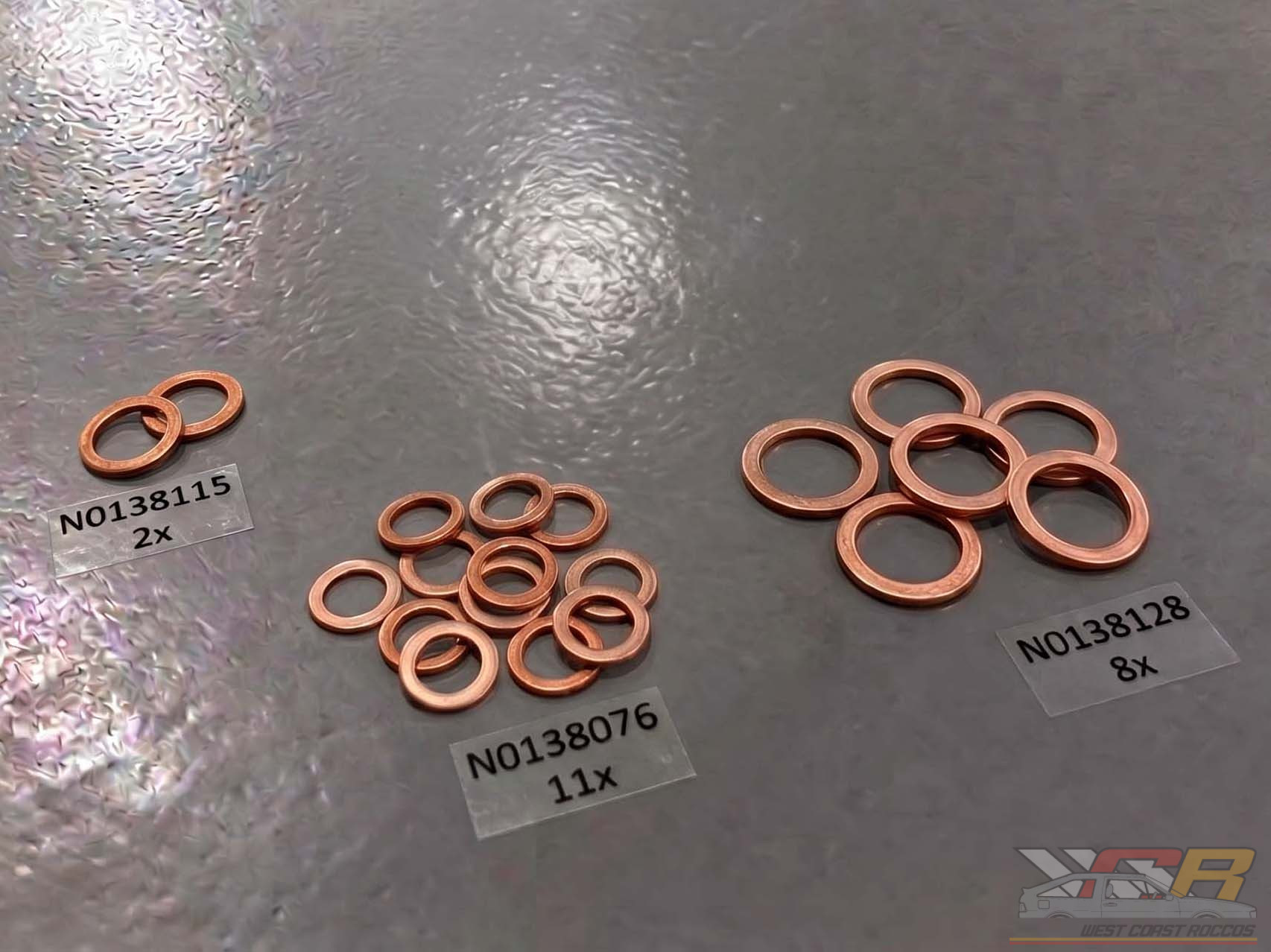 16v Air Box Fuel Distributor Seal Kit - 21 Pieces