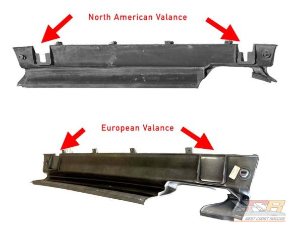 NA Valance vs Euro Valance