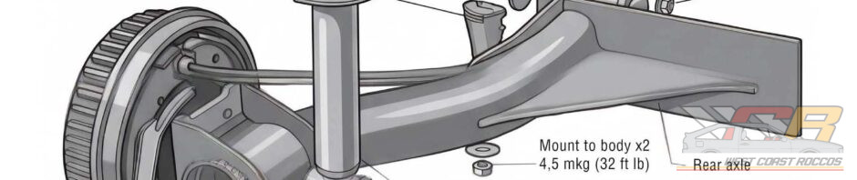 A1 Chassis Rear Beam